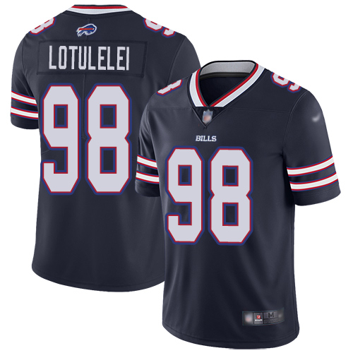 Men Buffalo Bills #98 Star Lotulelei Limited Navy Blue Inverted Legend NFL Jersey->buffalo bills->NFL Jersey